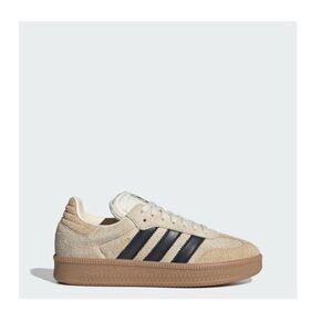 Adidas Samba XLG Beige and Black Suede Sneakers